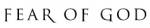 fearofgod.com logo