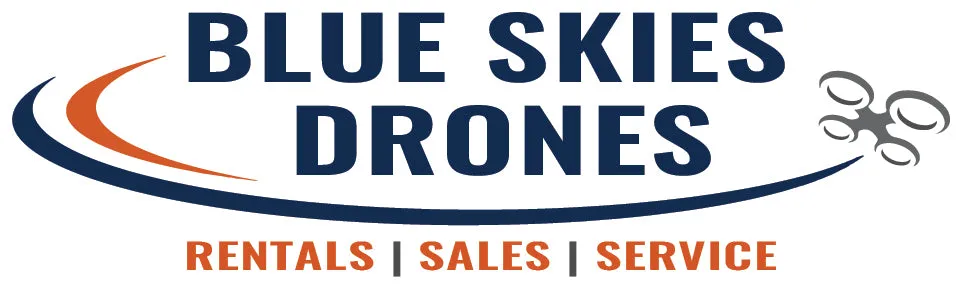 blueskiesdroneshop.com logo